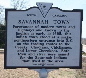savannahtownmarker